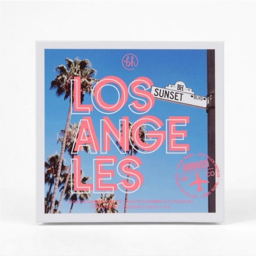New Lost In Los Angeles 16 Color Palette BH COSMETICS